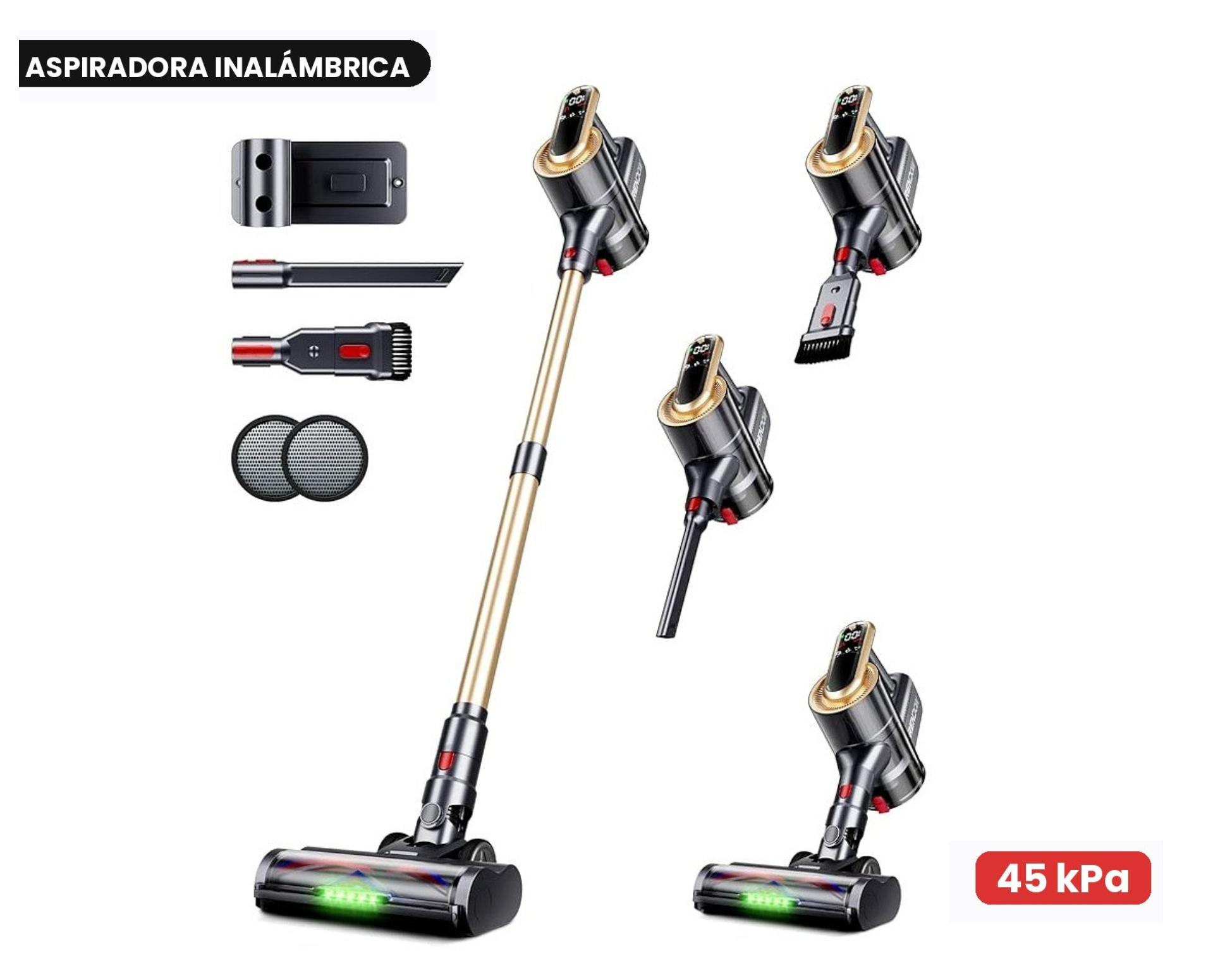 Aspiradora Inalámbrica 45 kPa